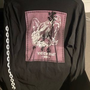 Two (2) Vans Off the Wall Classic Long Sleeve Tees - Men’s/Unisex Medium